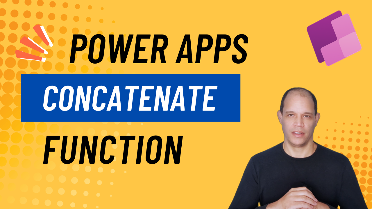 power apps concatenate function